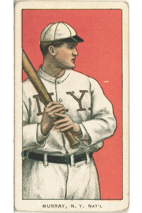 1909-11 T206 Red Murray (Batting), New York Giants (front)