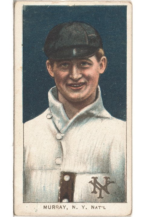 1909-11 T206 Red Murray (Portrait), New York Giants (front)