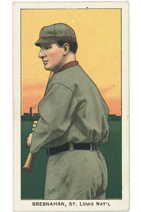 1909-11 T206 Roger Bresnahan (Batting), St Louis Cardinals (front)