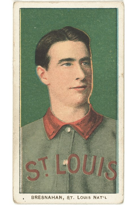 1909-11 T206 Roger Bresnahan (Portrait), St Louis Cardinals (front)