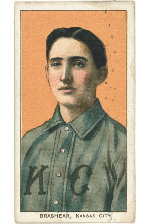 1909-11 T206 Roy Brashear, Kansas City Blues (front)