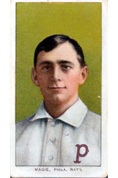 1909-11 T206 Sherry Magie, Philadelphia Phillies (front)