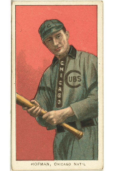 1909-11 T206 Solly Hofman, Chicago Cubs (front)