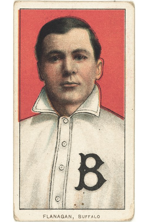 1909-11 T206 Steamer Flanagan, Buffalo Bisons (front)