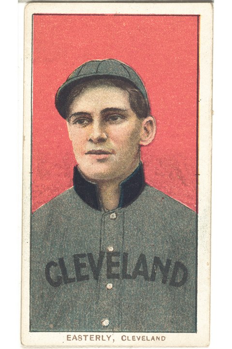 1909-11 T206 Ted Easterly, Cleveland Naps (front)