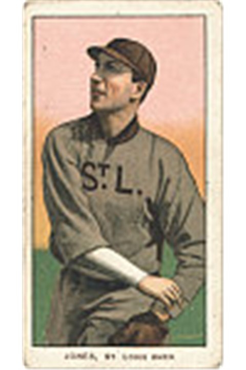 1909-11 T206 Tom Jones, St Louis Browns (front)