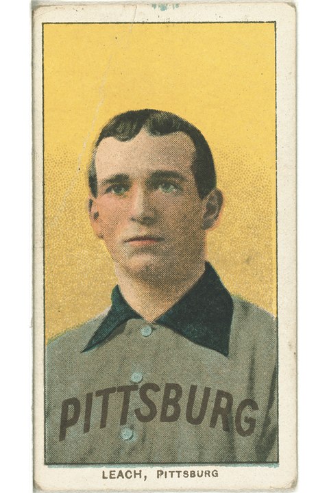 1909-11 T206 Tommy Leach (Portrait), Pittsburgh Pirates (front)