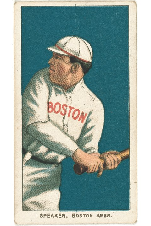 1909-11 T206 Tris Speaker, Boston Red Sox (front)