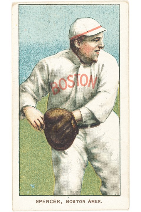 1909-11 T206 Tubby Spencer, Boston Red Sox (front)