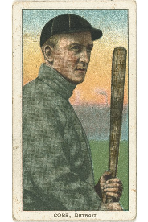 1909-11 T206 Ty Cobb (Bat Off Shoulder), Detroit Tigers (front)