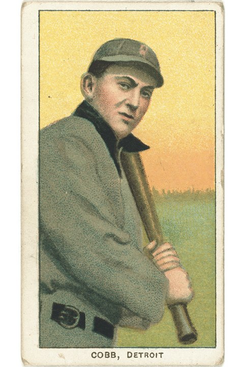 1909-11 T206 Ty Cobb (Bat On Shoulder), Detroit Tigers (front)