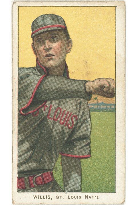 1909-11 T206 Vic Willis (Throwing), St Louis Cardinals (front)