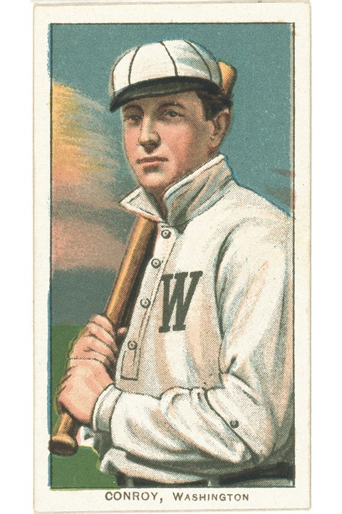 1909-11 T206 Wid Conroy (With Bat), Washington Senators (front)