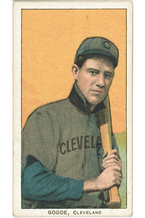 1909-11 T206 Wilbur Goode, Cleveland Naps (front)