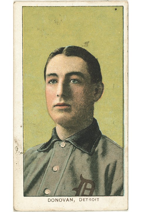 1909-11 T206 Wild Bill Donovan (Portrait), Detroit Tigers (front)