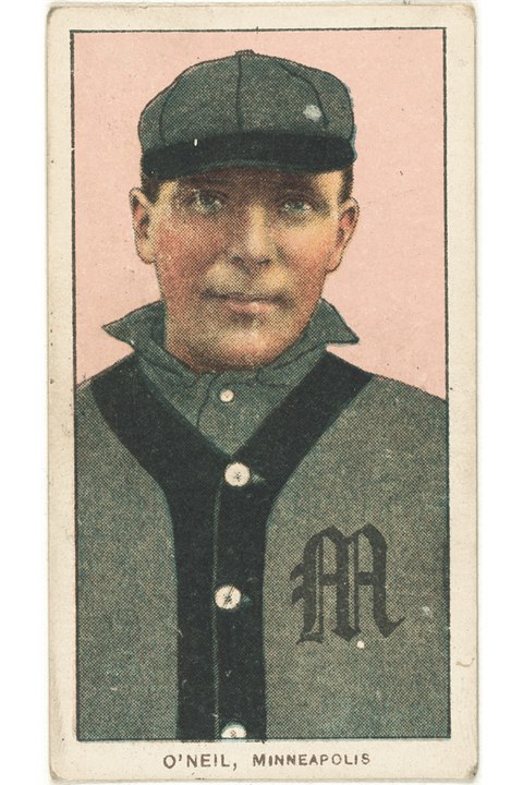 1909-11 T206 William J. O'Neil, Minneapolis Millers (front)