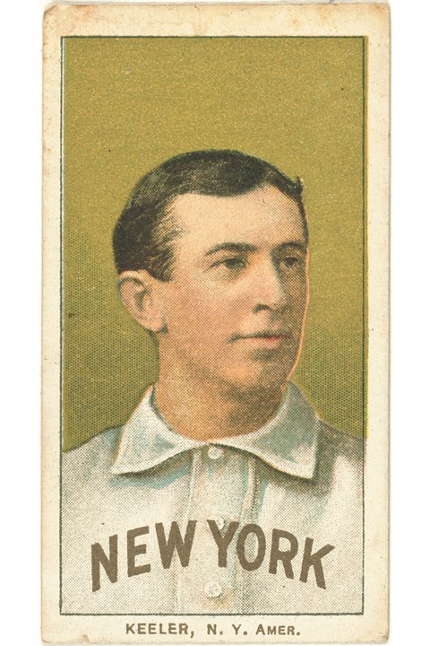 1909-11 T206 Willie Keeler (Portrait), New York Highlanders (front)