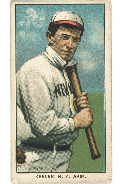 1909-11 T206 Willie Keeler (With Bat), New York Highlanders (front)