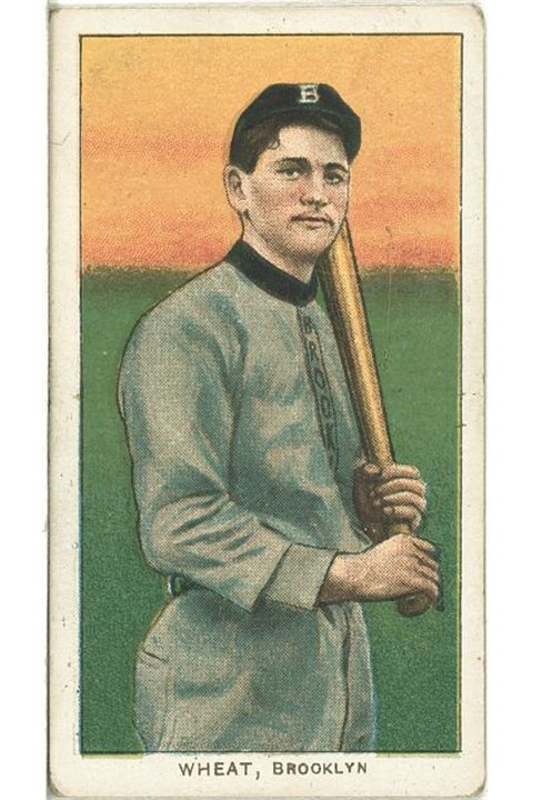 1909-11 T206 Zack Wheat, Brooklyn Superbas (front)
