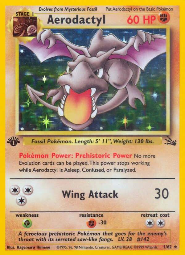 Aerodactyl 1st Edition