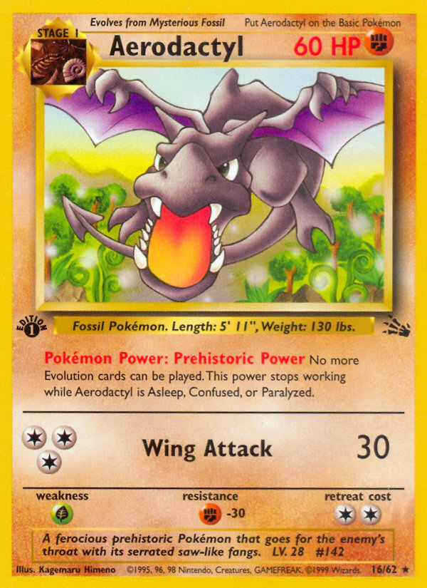 Aerodactyl 1st Edition