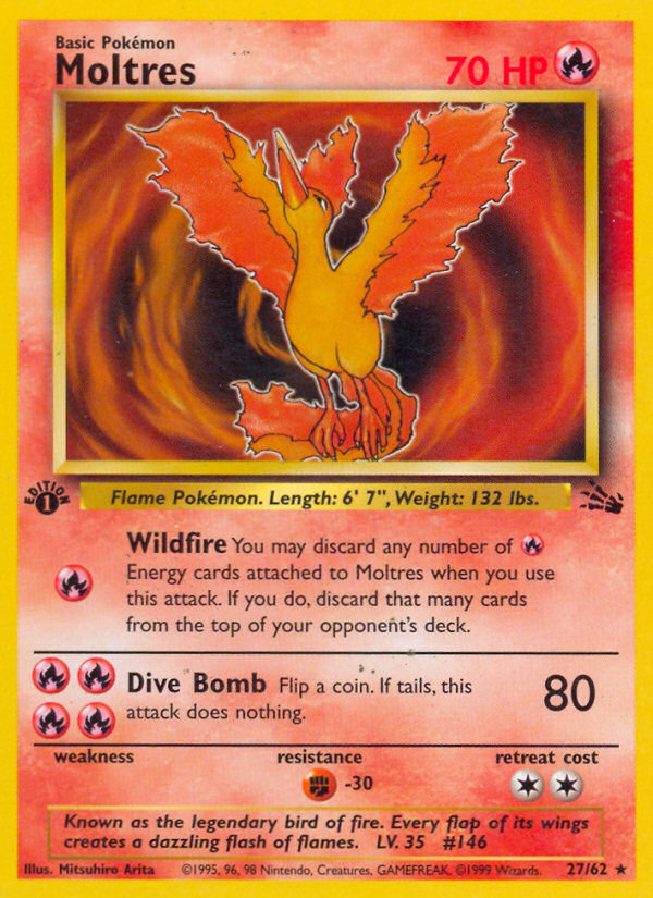 Moltres 1st Edition