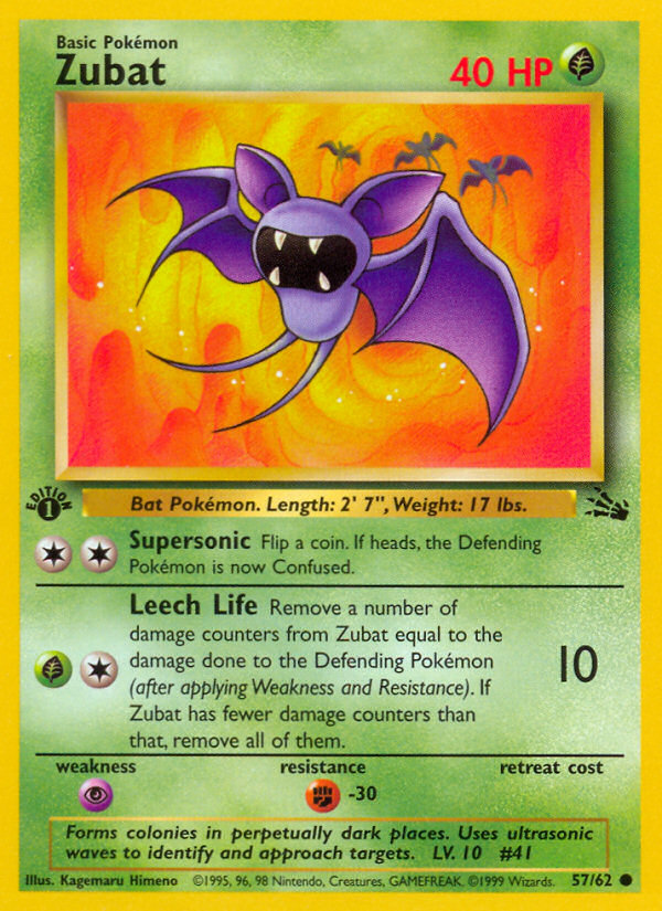 Zubat 1st Edition