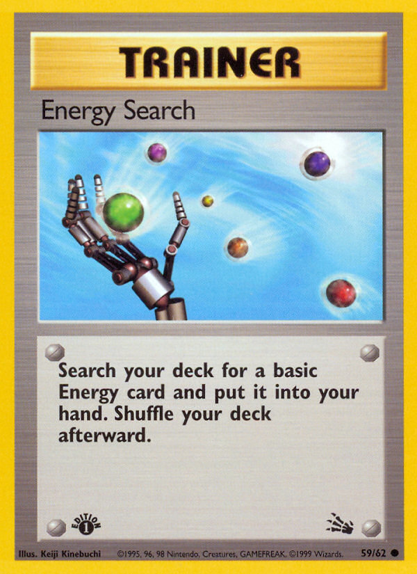 Energy Search 1st Edition