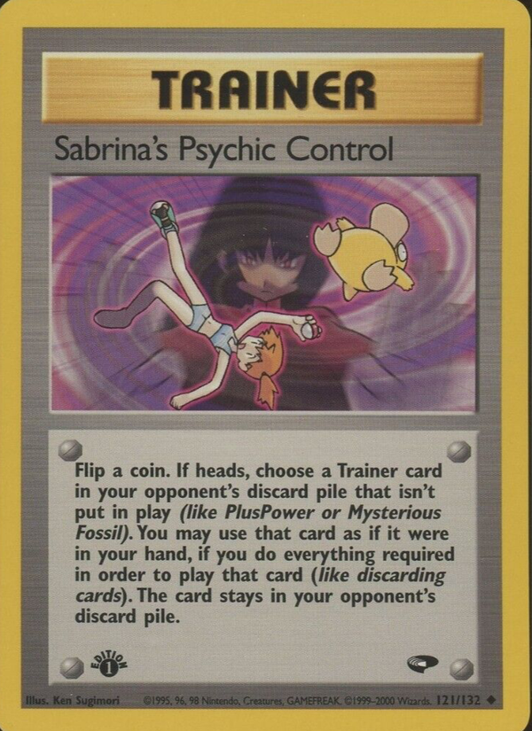 Sabrina's Psychic Control 1st Edition
