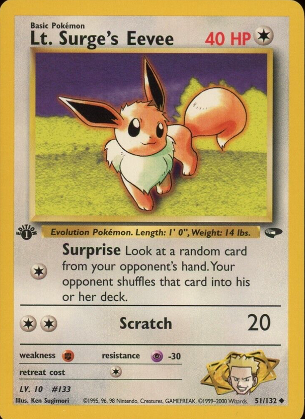 Lt. Surge's Eevee Gym Challenge #51/132