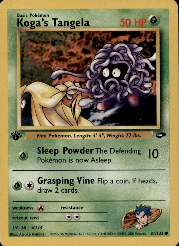 Koga's Tangela Gym Challenge #81/132