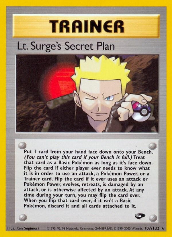 Lt. Surge's Secret Plan Unlimited