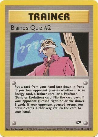 Blaine's Quiz #2 Unlimited