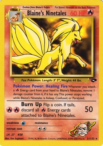 Blaine's Ninetales Unlimited