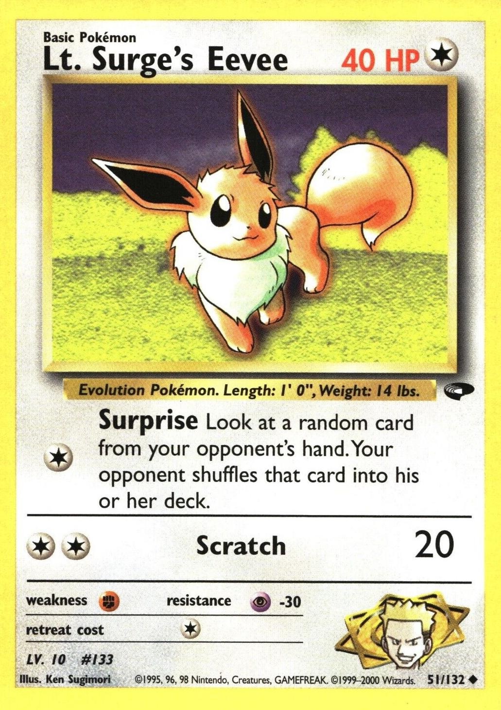 Lt. Surge's Eevee Unlimited
