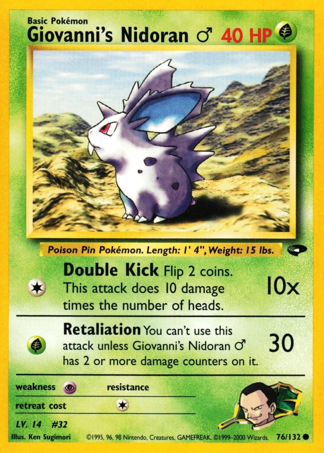 Giovanni's Nidoran ♂ Unlimited