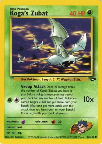 Koga's Zubat Unlimited