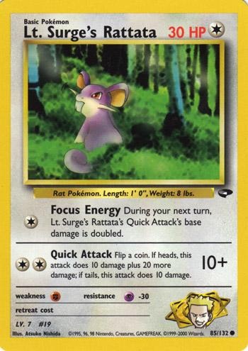 Lt. Surge's Rattata Unlimited