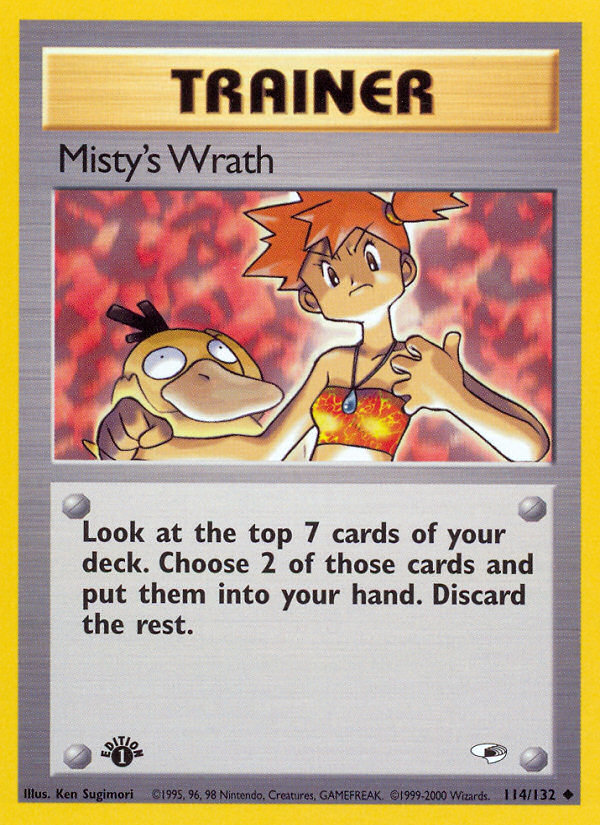 Misty's Wrath 1st Edition
