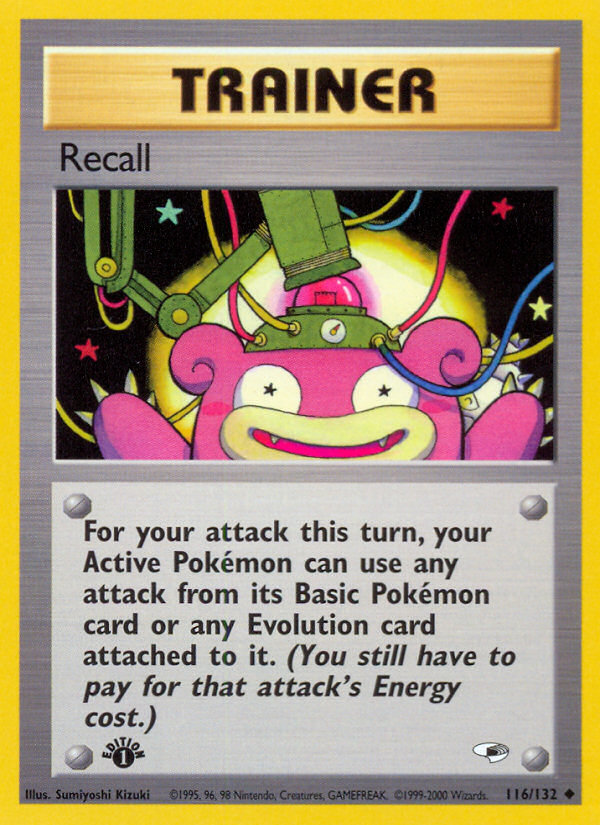 Recall 1st Edition