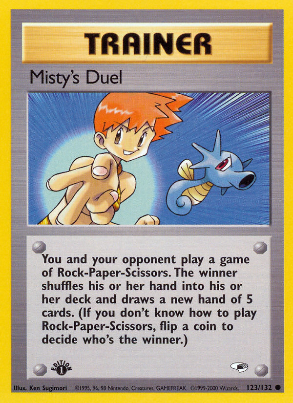 Misty's Duel 1st Edition