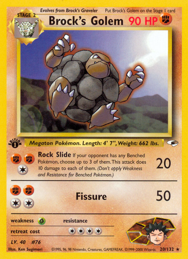 Brock's Golem 1st Edition