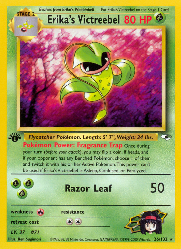 Erika's Victreebel 1st Edition
