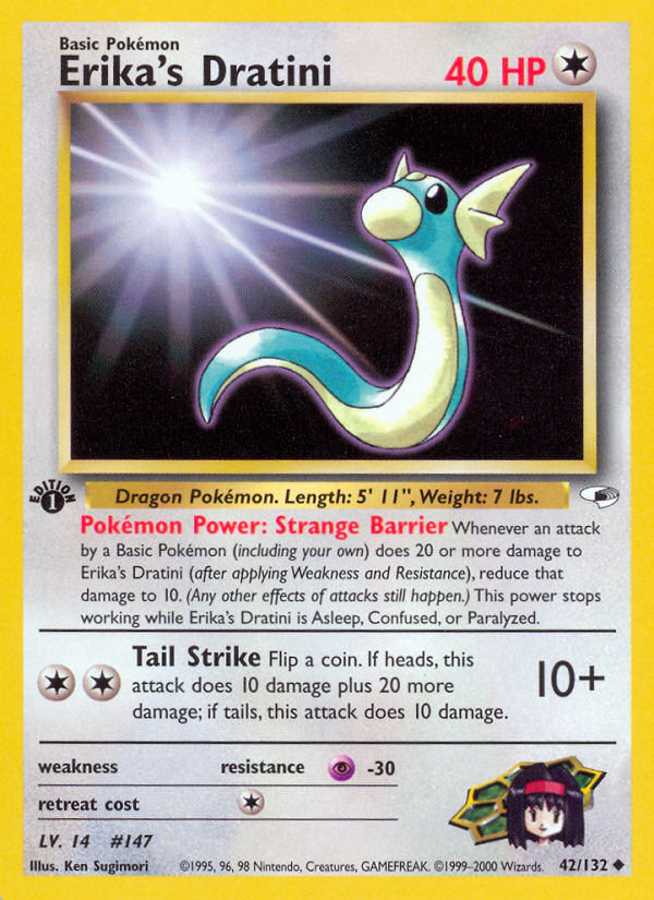 Erika's Dratini 1st Edition