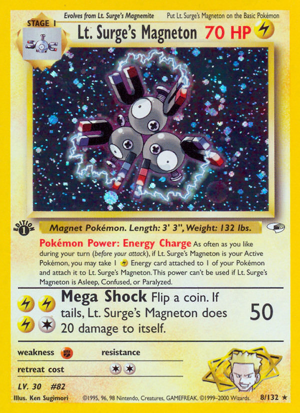 Lt. Surge's Magneton 1st Edition
