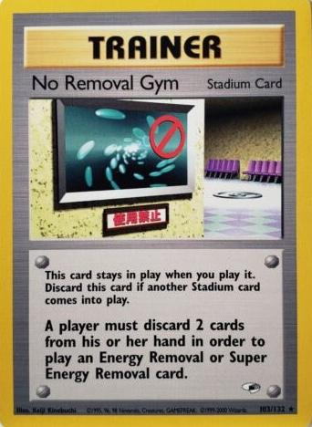 No Removal Gym Unlimited