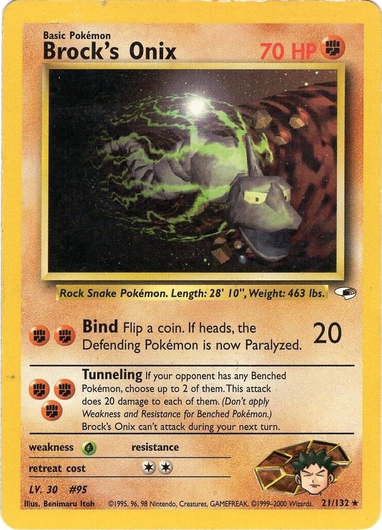 Brock's Onix (Lv. 30) Unlimited