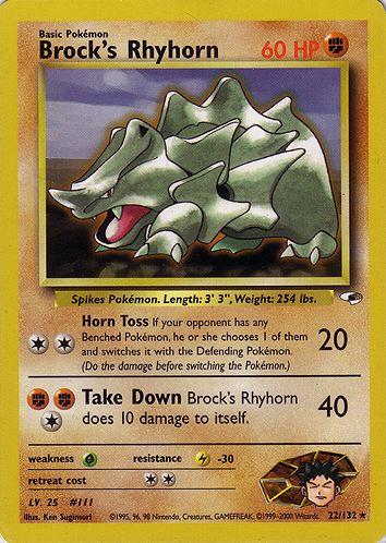 Brock's Rhyhorn (Lv. 25) Unlimited