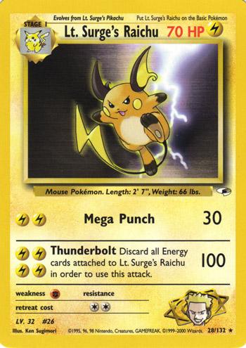 Lt. Surge's Raichu Unlimited