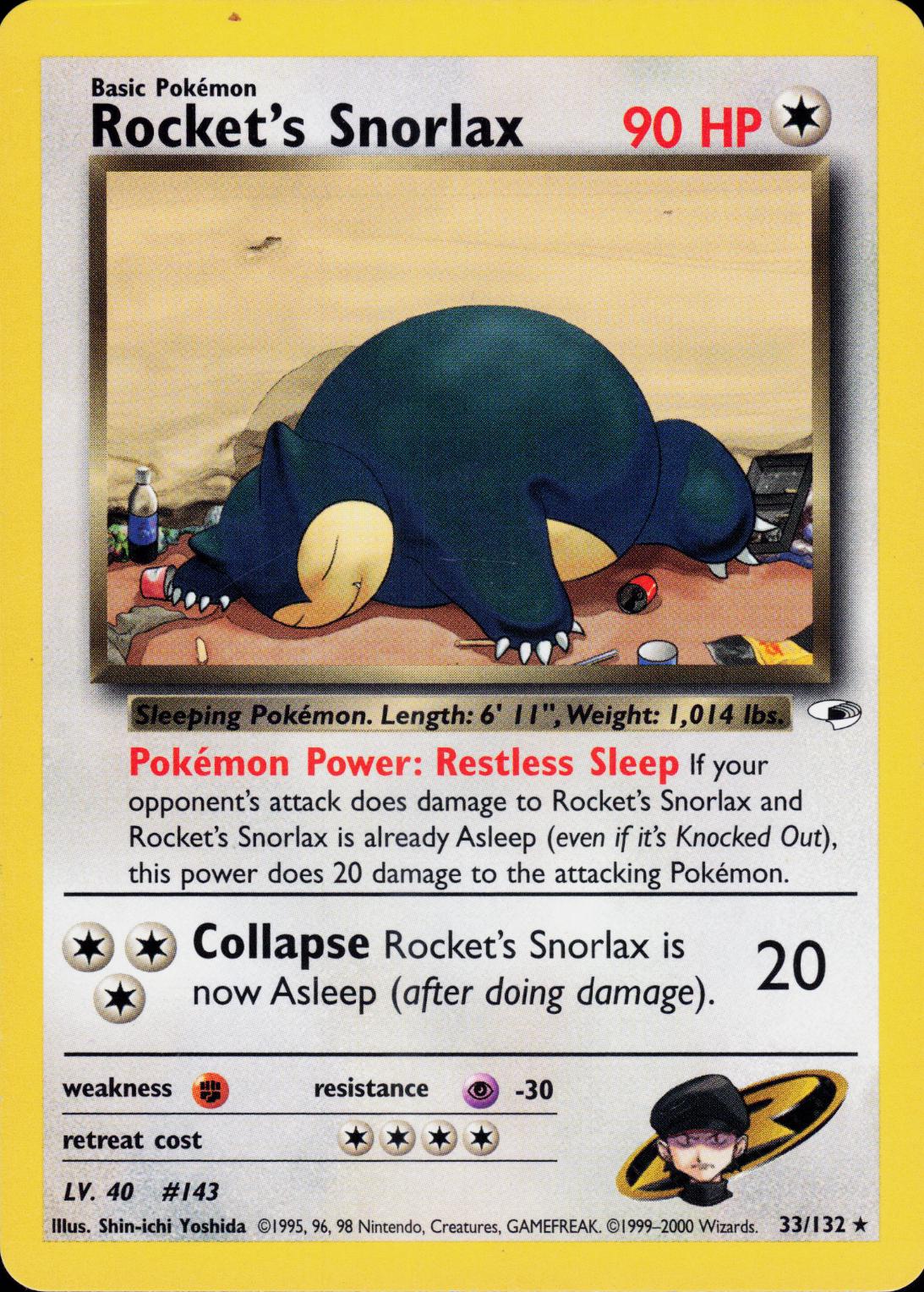 Rocket's Snorlax Unlimited